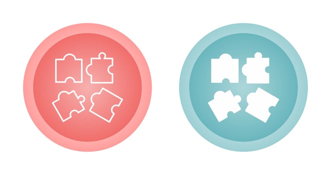 Puzzle Vector Icon