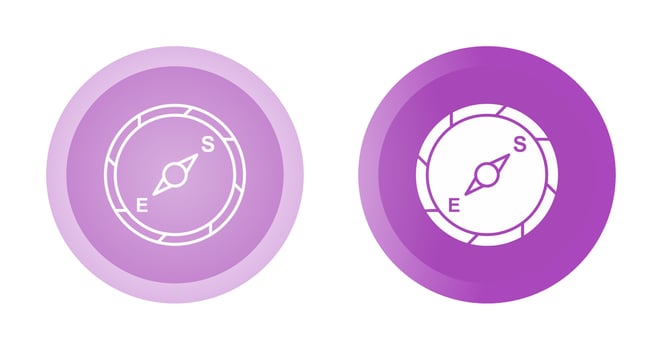 Compass Vector Icon