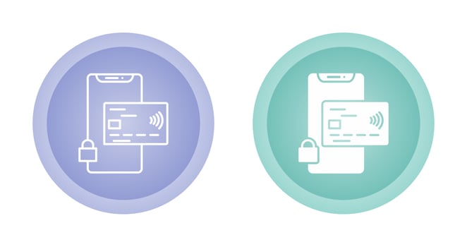 Pay with Card Vector icon