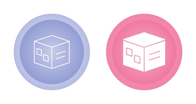 Parcel Vector icon