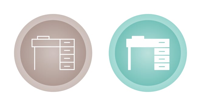 Desk Vector Icon
