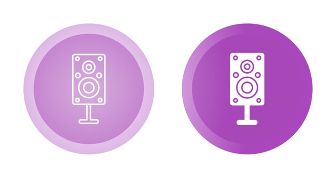 Speakers Vector Icon