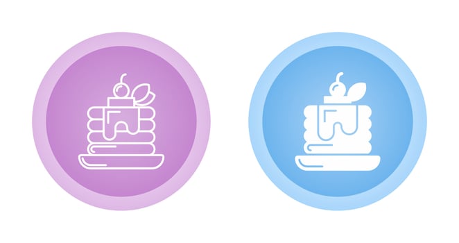 Pancake Vector Icon