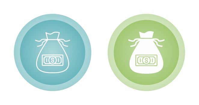 Money Bag Vector Icon
