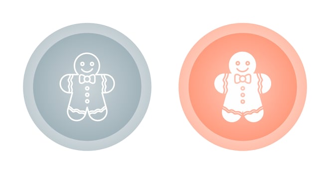 Gingerbread Vector Icon