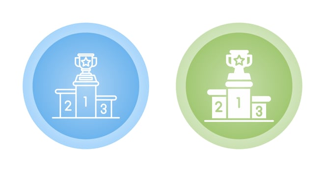 Podium Vector Icon