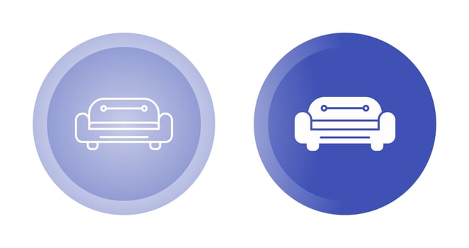 Sofa Vector Icon