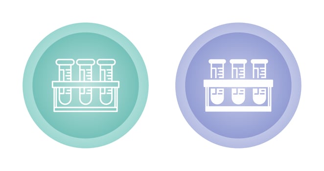 Test Tubes Vector Icon