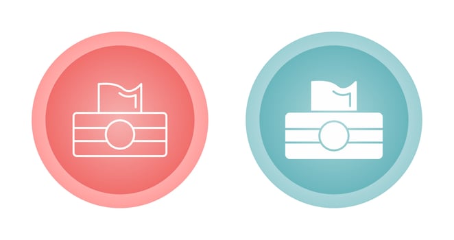 Tissue Box Vector Icon