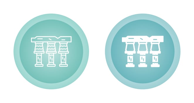 Luxor Temple Vector Icon