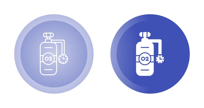 Oxygen Tank Vector Icon