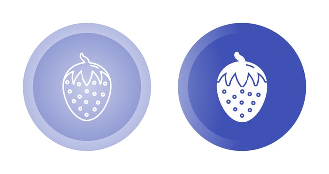 Strawberry Vector Icon
