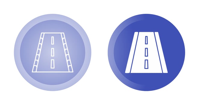 Road Vector Icon