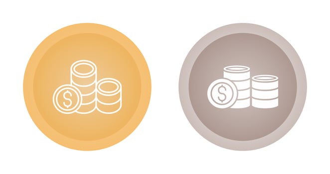 Coins Vector Icon
