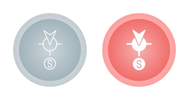 South Vector Icon