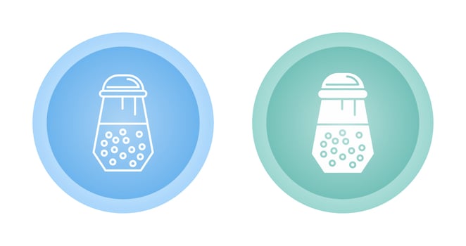 Salt Shaker Vector Icon