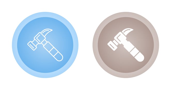 Hammer Vector Icon