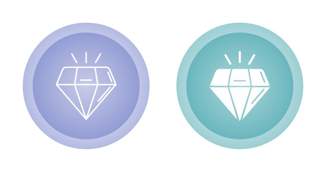 Diamond Vector Icon