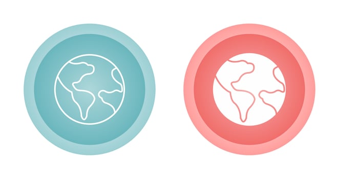 Earth Vector Icon