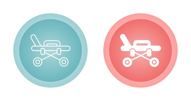 Stretcher Vector Icon