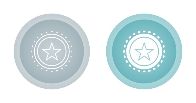 Sticker Vector Icon