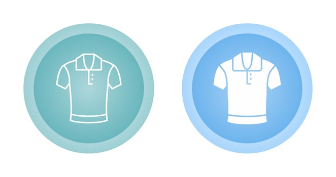 Polo Shirt Vector Icon
