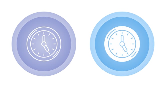 Clock Vector Icon