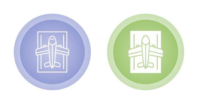 Runway Vector Icon