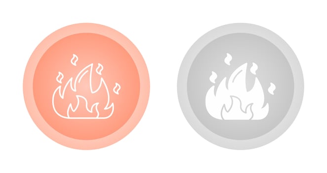 Flame Vector Icon