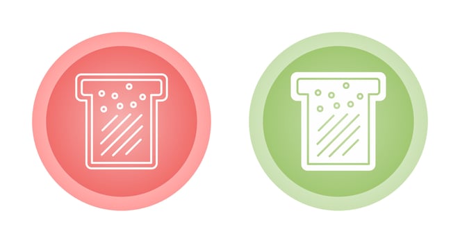 Toast Vector Icon