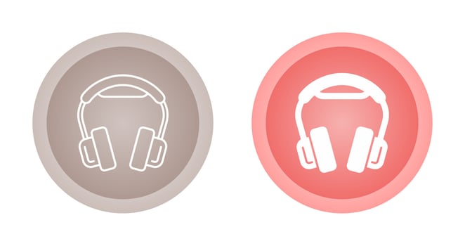 Headphones Vector Icon