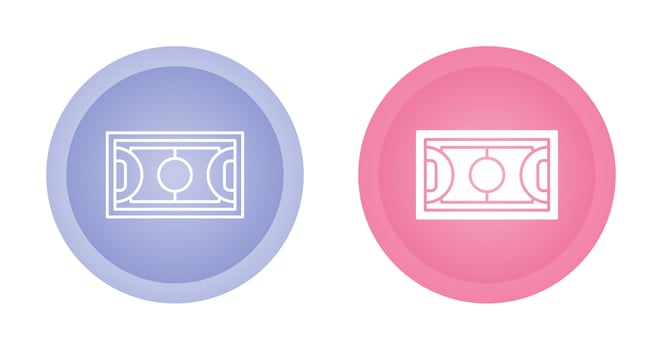Football Field Vector Icon