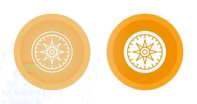 Compass Vector Icon