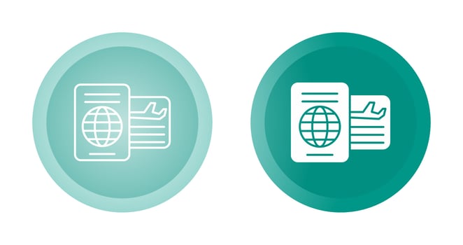 Passport Vector Icon