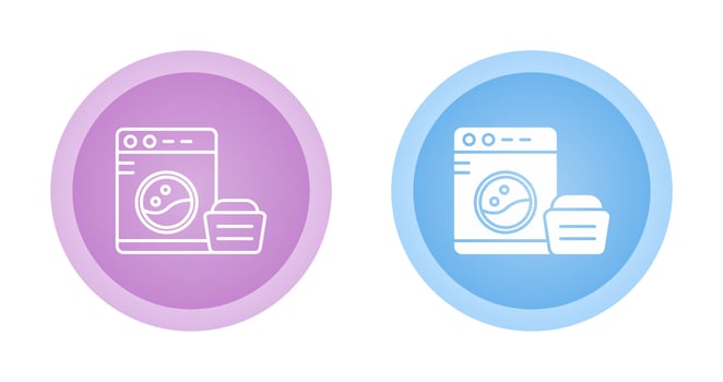 Washing Machine Vector Icon