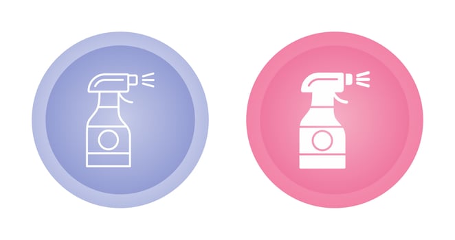 Cleaning Spray Vector Icon