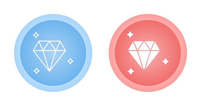 Diamond Vector Icon