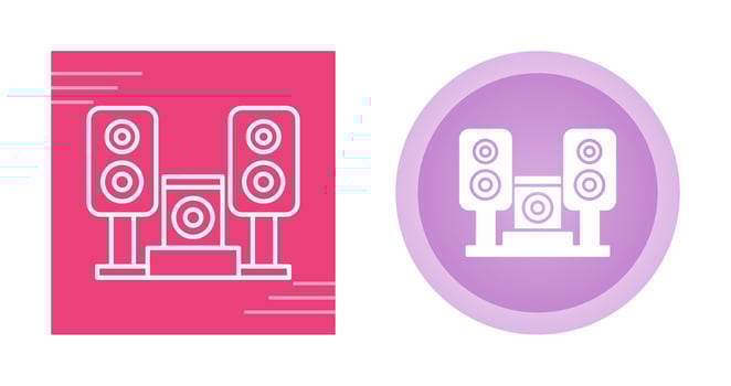 Music System Vector Icon