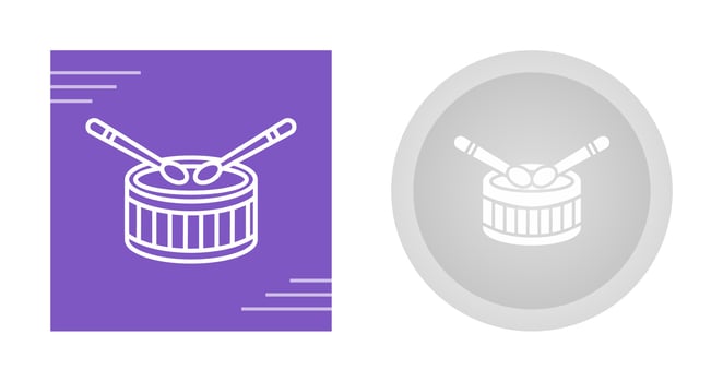 Drum Vector Icon