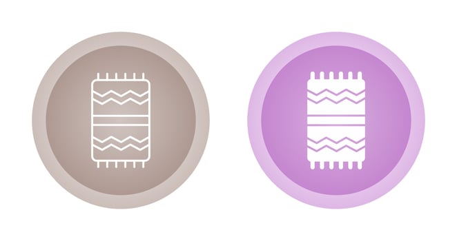Beach Towel Vector Icon