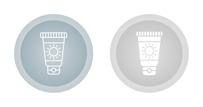 Sun Cream Vector Icon