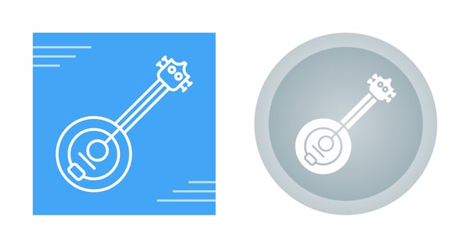 Banjo Vector Icon