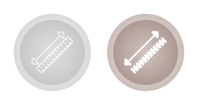 Measuring Tape Vector Icon