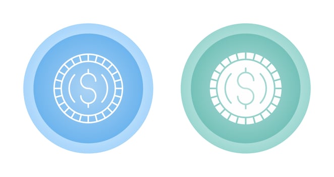 Coin Vector Icon