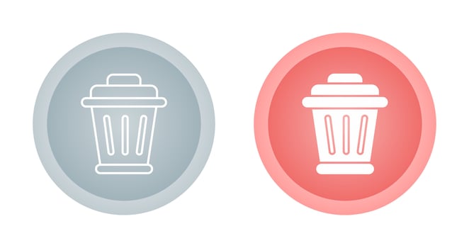 Garbage Vector Icon