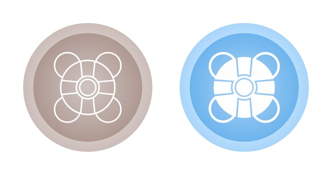 Lifesaver Vector Icon