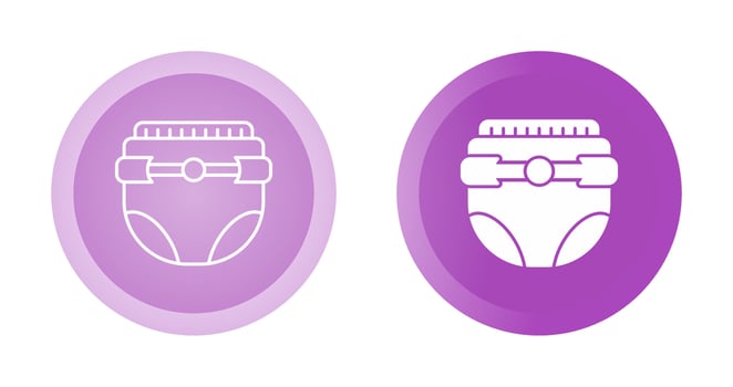 Diaper Vector Icon