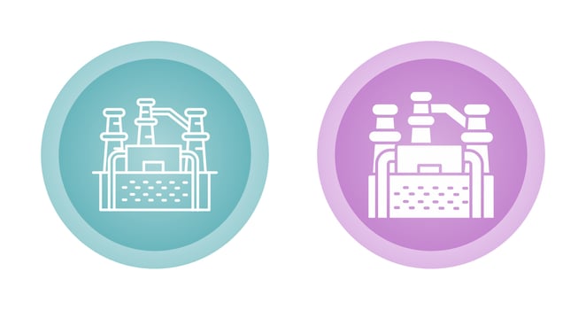 Geothermal Energy Vector Icon