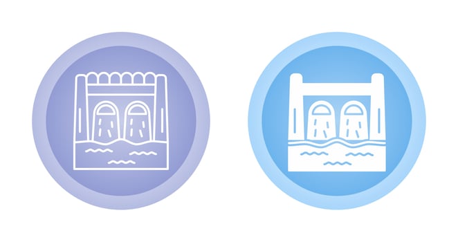 Dam Vector Icon