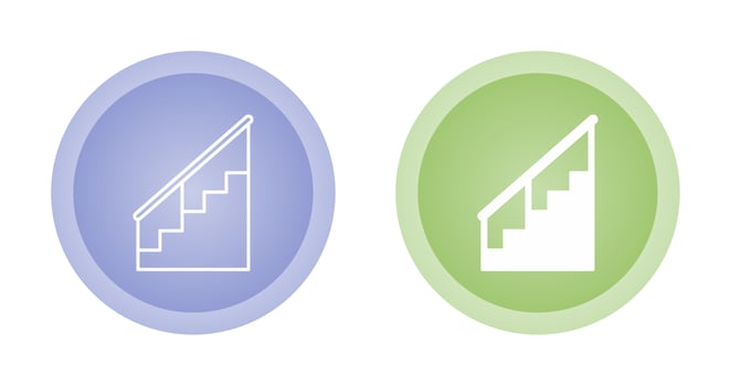 Stairs Vector Icon